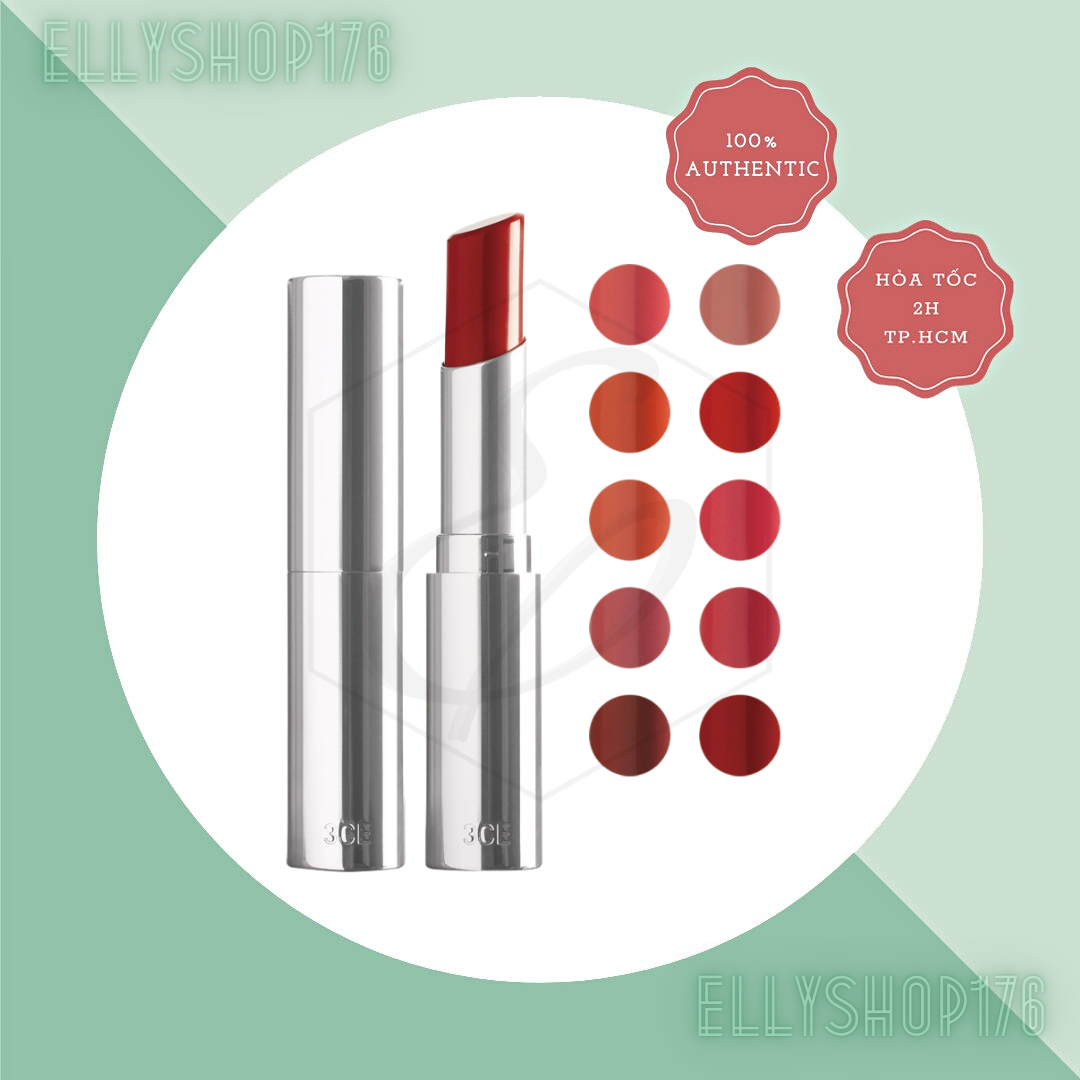 Son Dưỡng 3CE Glow Lip Color - 3g